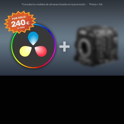 Blackmagic Bundle Cámara + DaVinci
